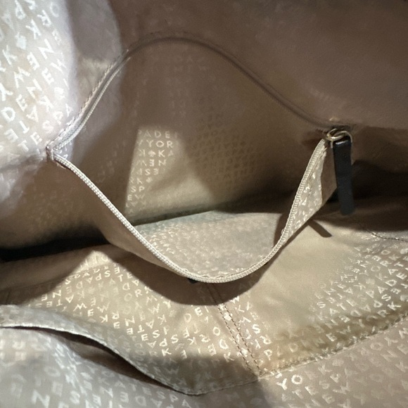 Kate Spade Grant Park Shelby Black Pebbled Leather Tote Purse AS IS - Picture 12 of 16